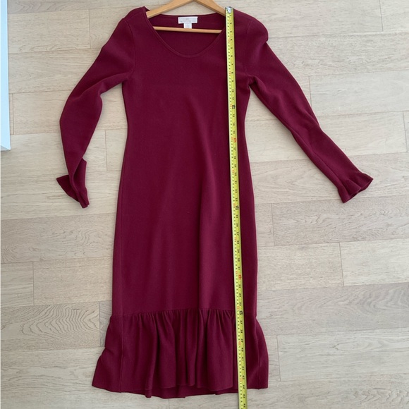 Rachel Parcell Ruffle Trim Knit Sweater Dress - Picture 13 of 13